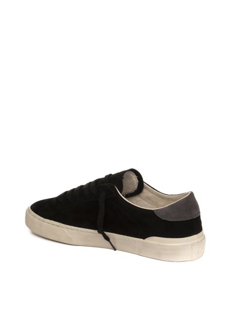 sneaker hill low nero D.A.T.E. | HILL LOW USUEDE-BLK